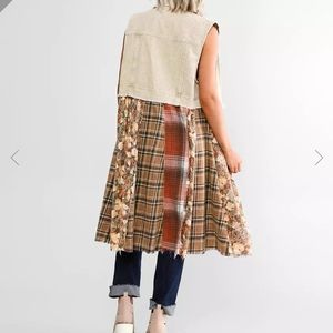 Gimmicks patchwork vest